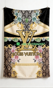 Louis Vuitton Throw Blankets
